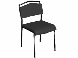 chaise Porto noir
