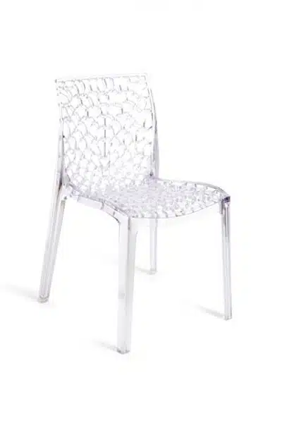 chaise Crystal transparente